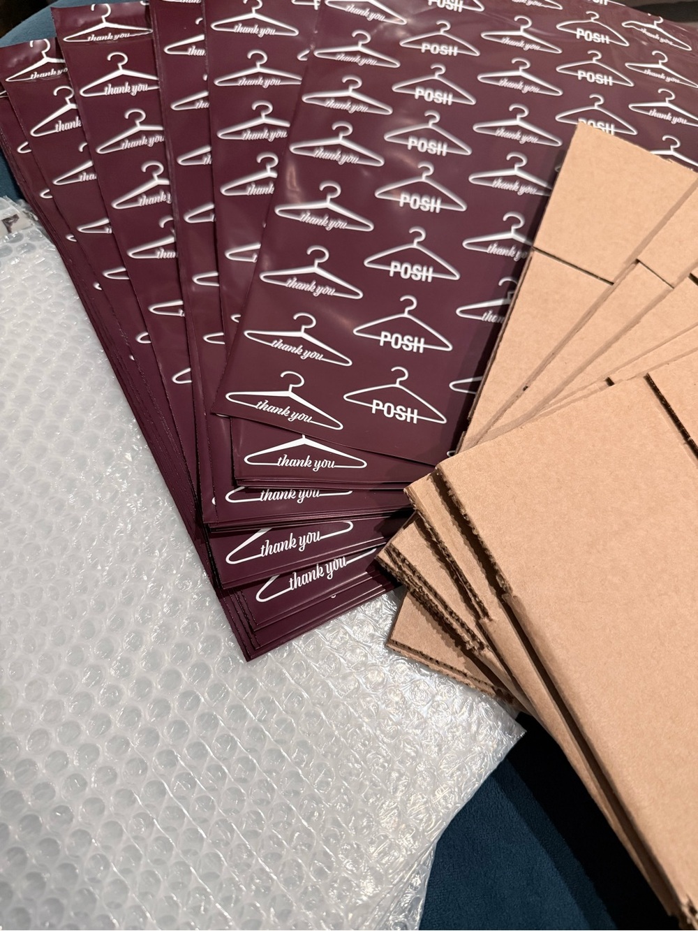 50 polymailers and 10 shipping boxes - Shipping supplies